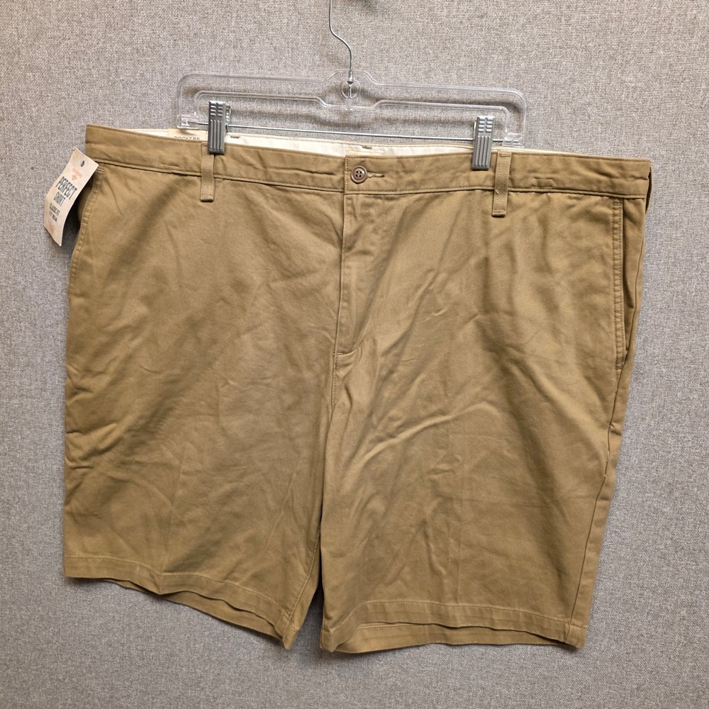 Dockers‎ Perfect Short Mens 44 Khaki Classic Fit Smartphone Pocket 354120006